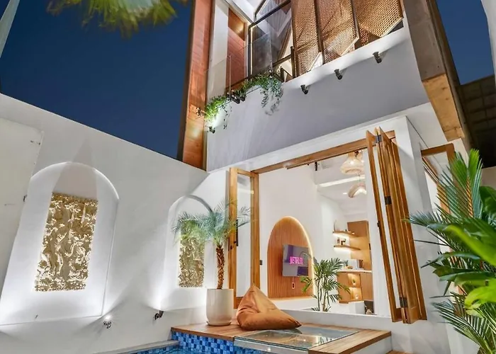 Casa Le Twins 1br Loft With Pool & Rice Views In Villa Canggu (Bali)