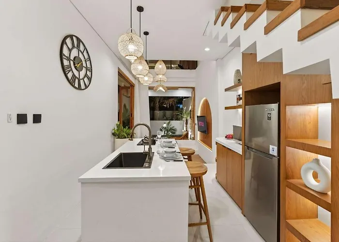 Villa Casa Le Twins 1br Loft With Pool & Rice Views In Canggu (Bali)