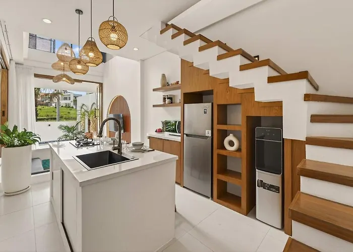 Casa Le Twins 1br Loft With Pool & Rice Views In