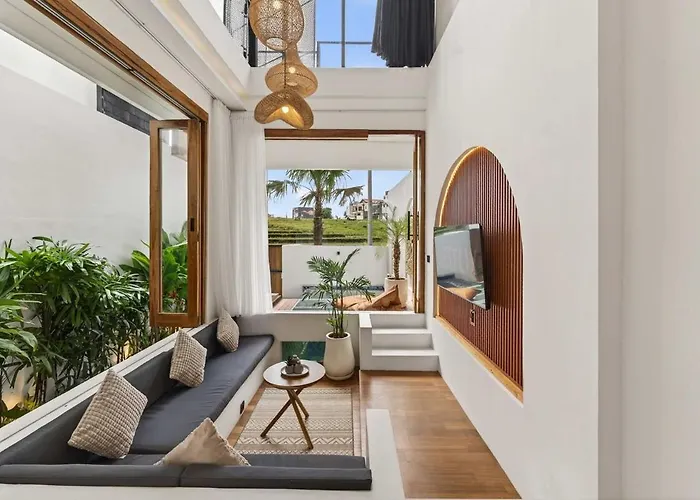 Casa Le Twins 1br Loft With Pool & Rice Views In