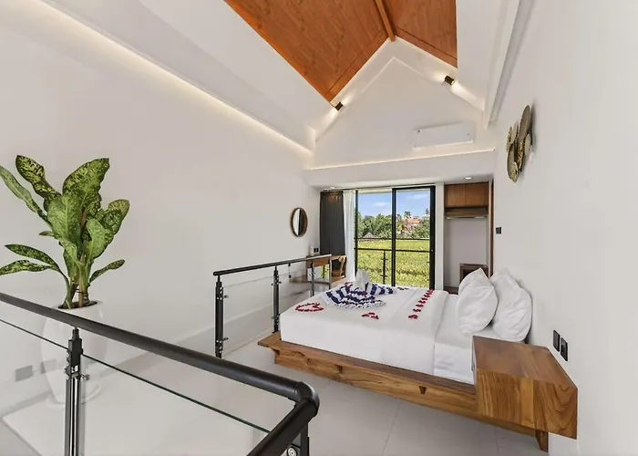 Villa Casa Le Twins 1br Loft With Pool & Rice Views In Canggu (Bali)