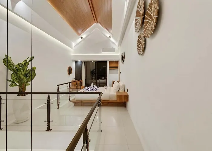 Villa Casa Le Twins 1br Loft With Pool & Rice Views In
