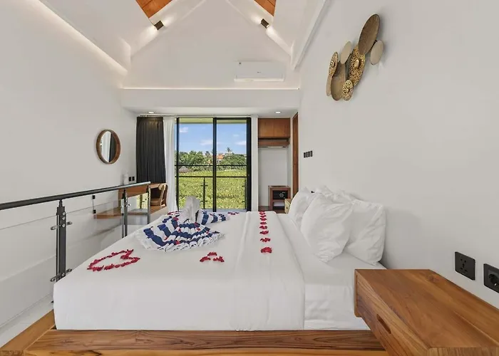Casa Le Twins 1br Loft With Pool & Rice Views In Villa Canggu (Bali)