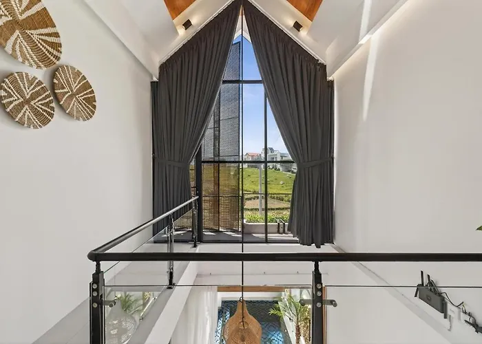Casa Le Twins 1br Loft With Pool & Rice Views In ヴィラ *