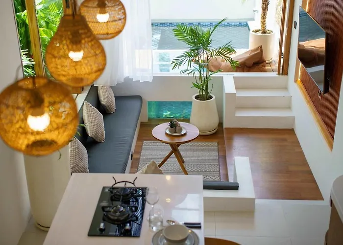 Casa Le Twins 1br Loft With Pool & Rice Views In ヴィラ チャングー